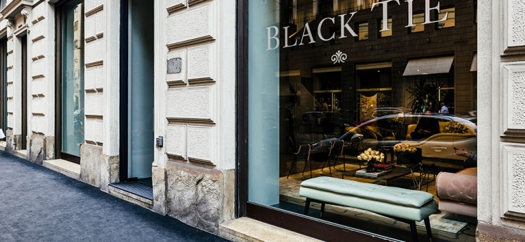 OPENING OF A NEW BLACK TIE SHOWROOM IN MILAN