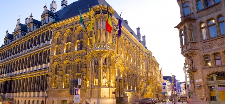 THE TOWN HALL IN GHENT – BELGIUM